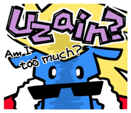 Japanese dialect "Gunmaben" sticker #6946645