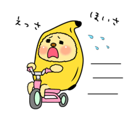 The Usapippi by banana bear place2 sticker #6946840