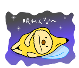 The Usapippi by banana bear place2 sticker #6946843