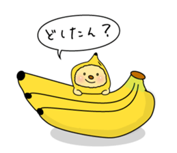 The Usapippi by banana bear place2 sticker #6946844