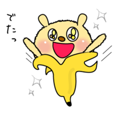 The Usapippi by banana bear place2 sticker #6946850