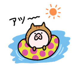 Neko-Buta Pon-chan sticker #6946871