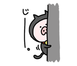 Neko-Buta Pon-chan sticker #6946878