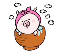 Neko-Buta Pon-chan sticker #6946886
