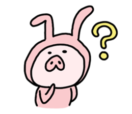 Neko-Buta Pon-chan sticker #6946887