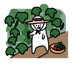 Akita dialects of Summer sticker #6947146