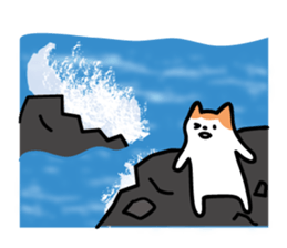 Akita dialects of Summer sticker #6947153