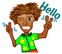 crazy boys.Hawaiian sticker #6947376