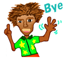 crazy boys.Hawaiian sticker #6947379