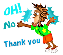 crazy boys.Hawaiian sticker #6947380