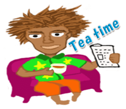 crazy boys.Hawaiian sticker #6947387