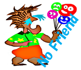 crazy boys.Hawaiian sticker #6947390