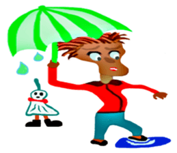 crazy boys.Hawaiian sticker #6947399