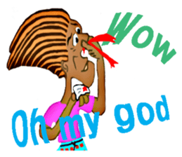 crazy boys.Hawaiian sticker #6947408