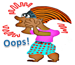 crazy boys.Hawaiian sticker #6947409