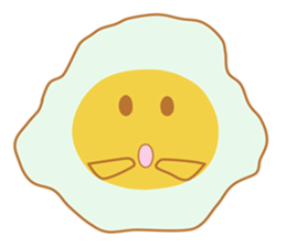 Hikari Fried Egg sticker #6947417