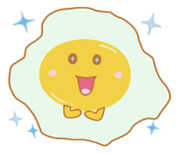 Hikari Fried Egg sticker #6947418