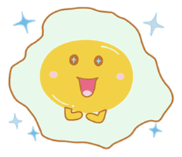 Hikari Fried Egg sticker #6947418