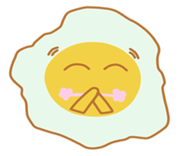 Hikari Fried Egg sticker #6947419