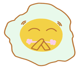 Hikari Fried Egg sticker #6947419