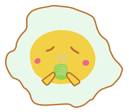 Hikari Fried Egg sticker #6947422