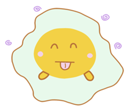 Hikari Fried Egg sticker #6947423