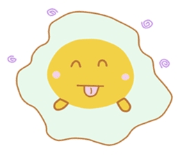Hikari Fried Egg sticker #6947423