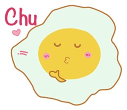 Hikari Fried Egg sticker #6947427