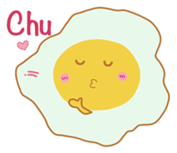 Hikari Fried Egg sticker #6947427