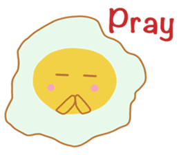 Hikari Fried Egg sticker #6947428