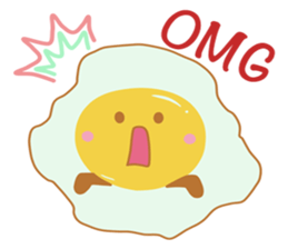 Hikari Fried Egg sticker #6947429