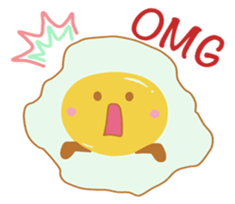 Hikari Fried Egg sticker #6947429