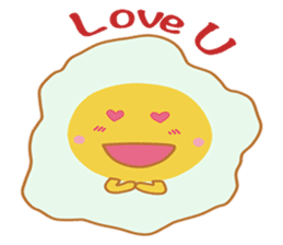 Hikari Fried Egg sticker #6947430