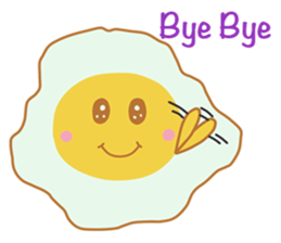 Hikari Fried Egg sticker #6947431