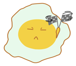 Hikari Fried Egg sticker #6947432
