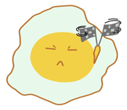 Hikari Fried Egg sticker #6947432