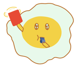 Hikari Fried Egg sticker #6947433