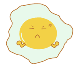 Hikari Fried Egg sticker #6947434