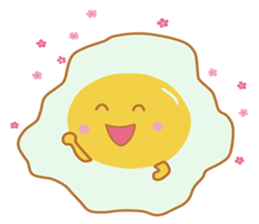 Hikari Fried Egg sticker #6947436