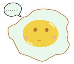 Hikari Fried Egg sticker #6947437