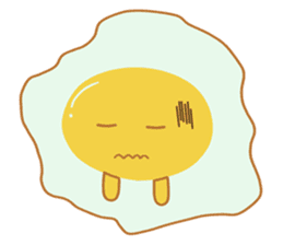 Hikari Fried Egg sticker #6947438