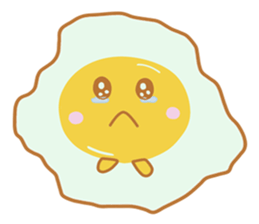 Hikari Fried Egg sticker #6947440