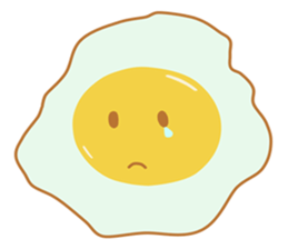 Hikari Fried Egg sticker #6947441