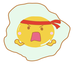 Hikari Fried Egg sticker #6947443