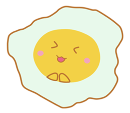 Hikari Fried Egg sticker #6947447