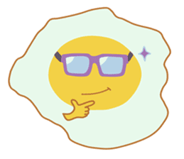Hikari Fried Egg sticker #6947449