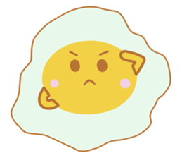 Hikari Fried Egg sticker #6947450