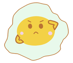 Hikari Fried Egg sticker #6947450