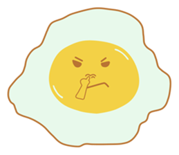 Hikari Fried Egg sticker #6947451