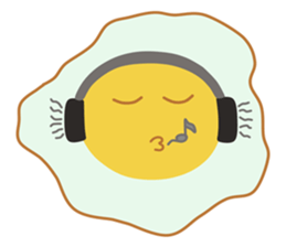 Hikari Fried Egg sticker #6947453
